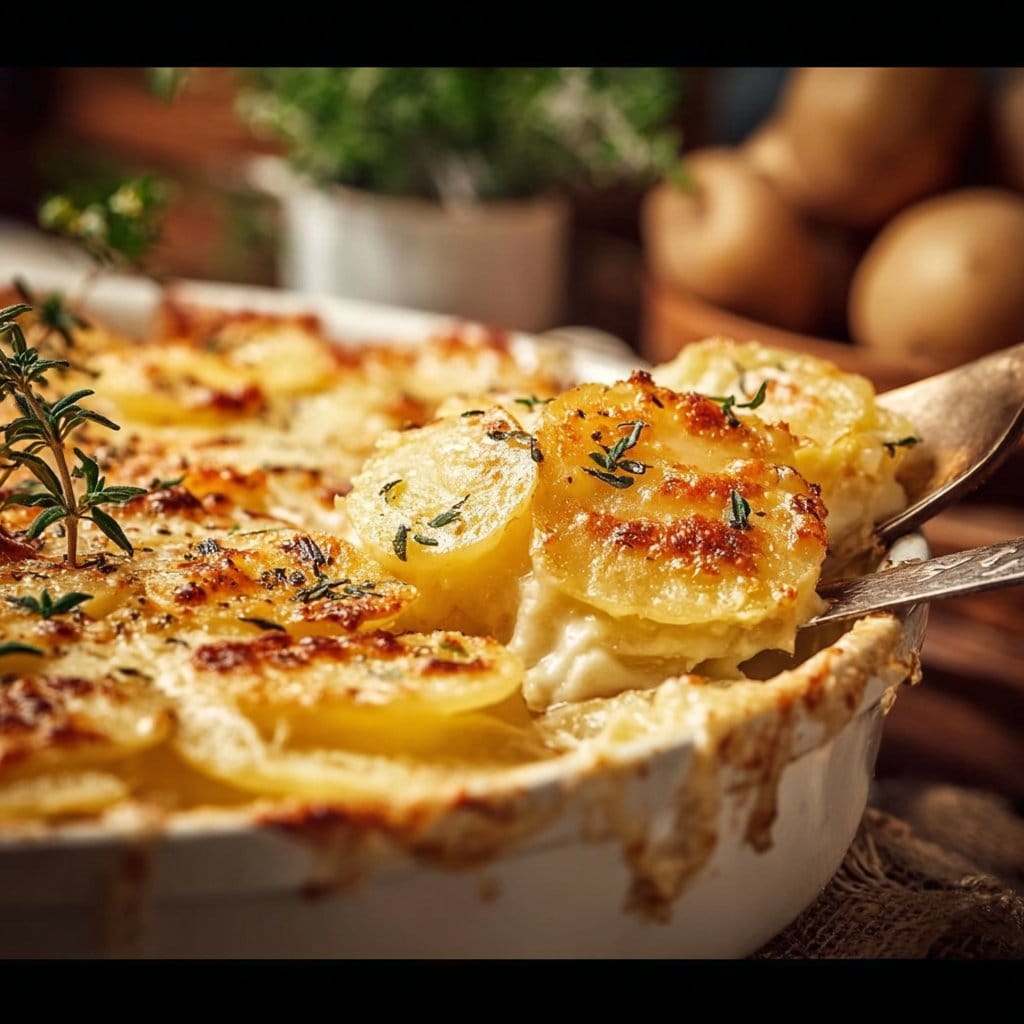 Creamy French Potato Casserole