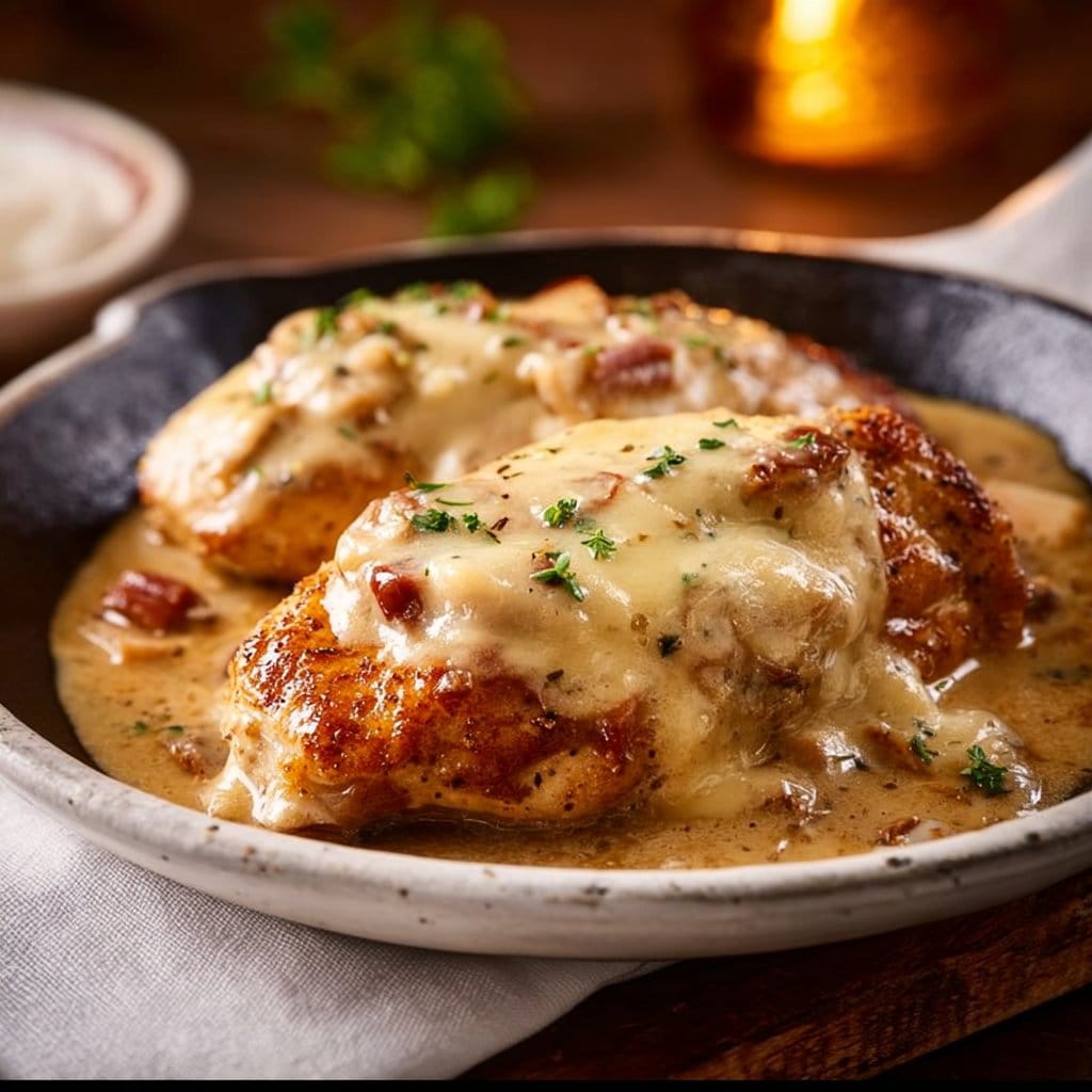 Texas Roadhouse Smothered Chicken with Jack Cheese