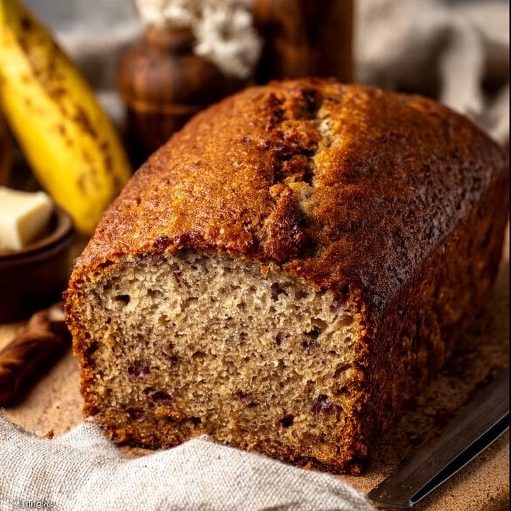 One Bowl Banana Bread