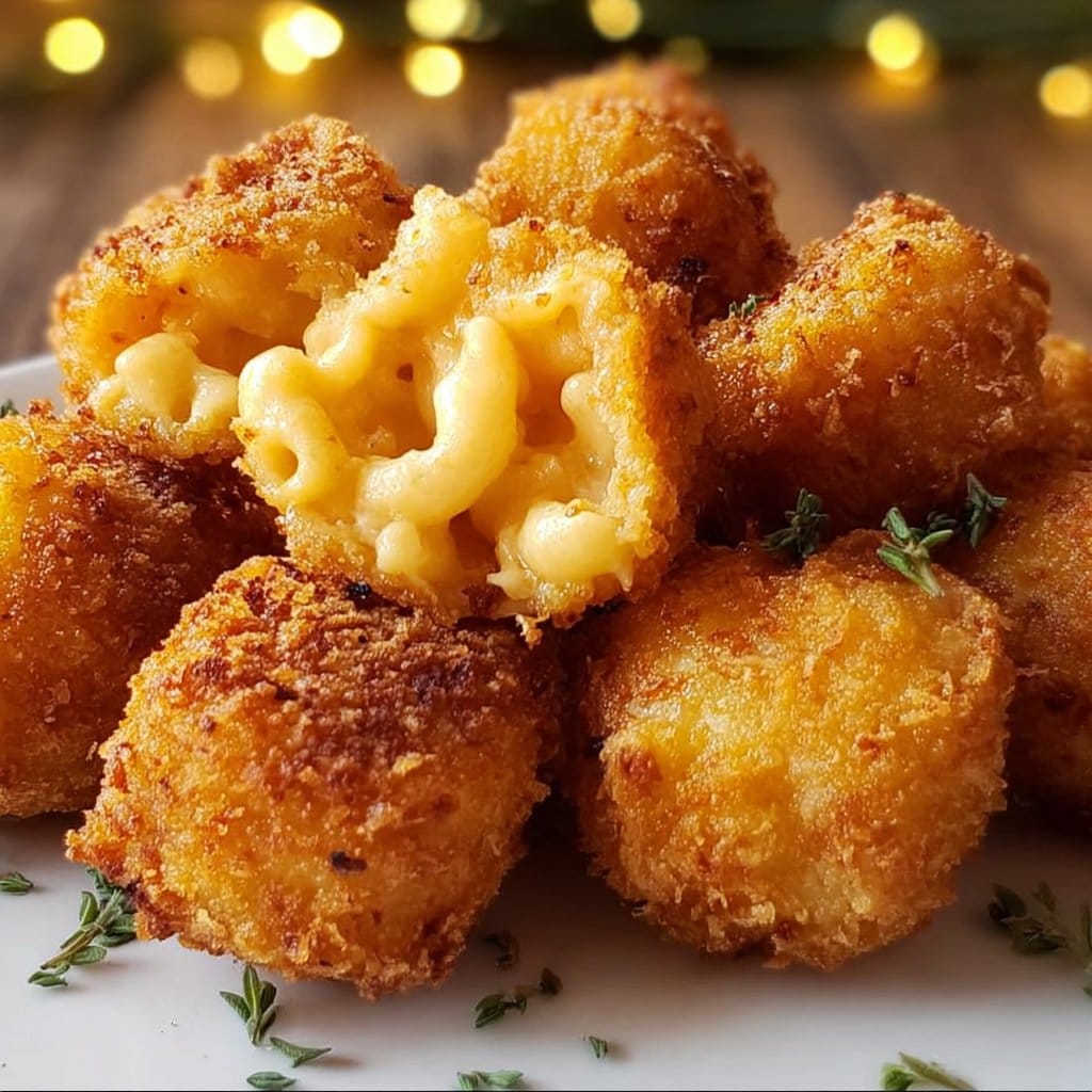Fried Mac and Cheese Bites