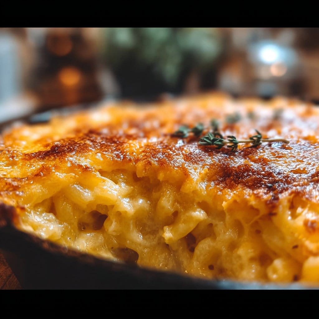 Easy Baked Mac and Cheese