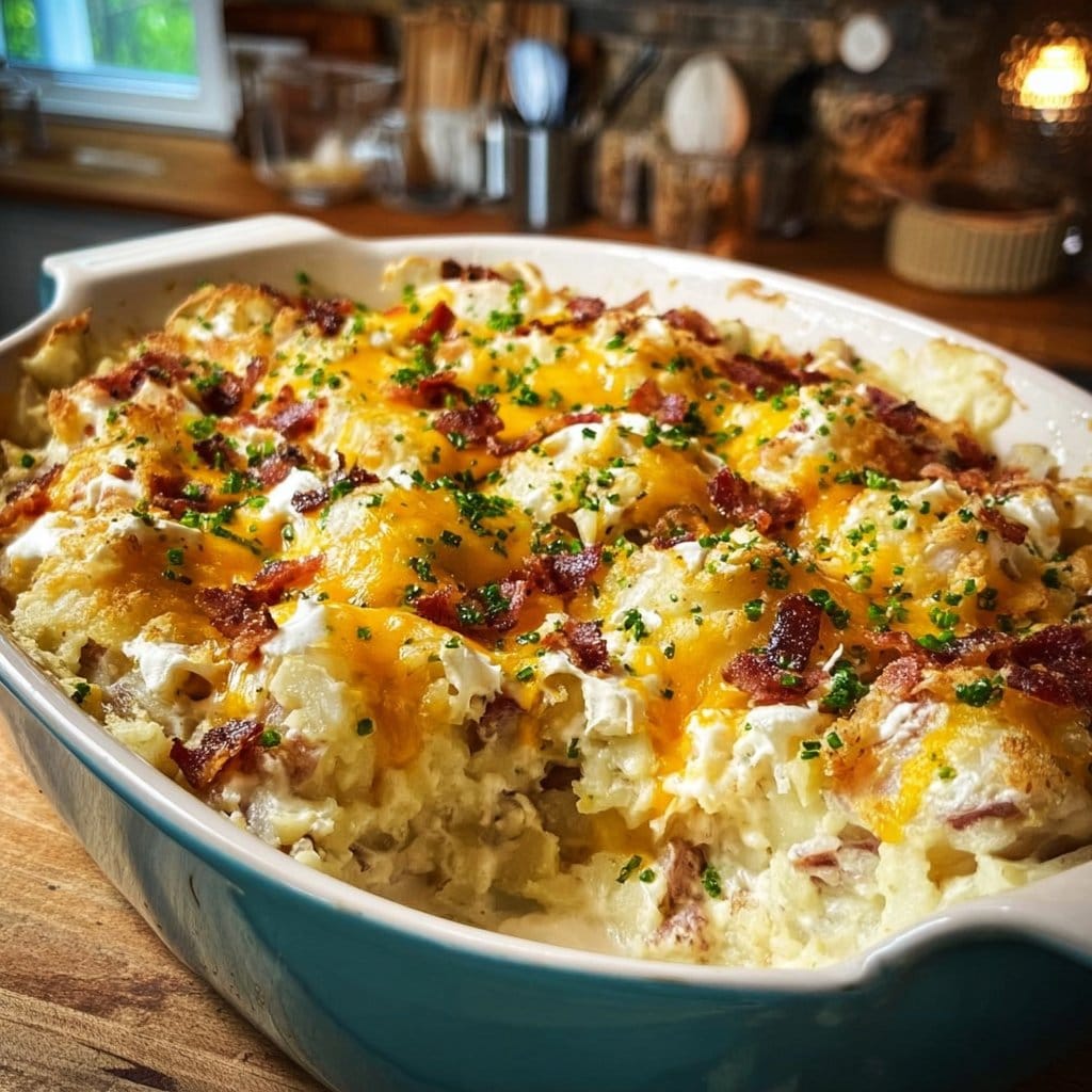 Loaded Red Potato Casserole