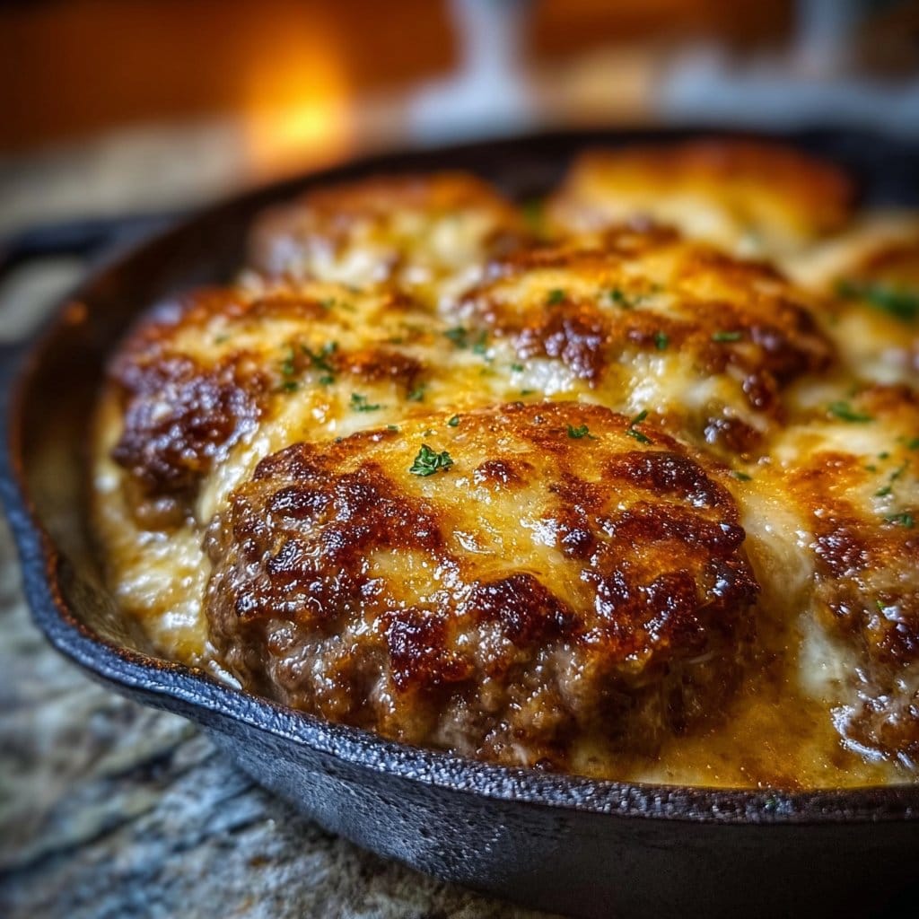Amish Hamburger Steak Bake