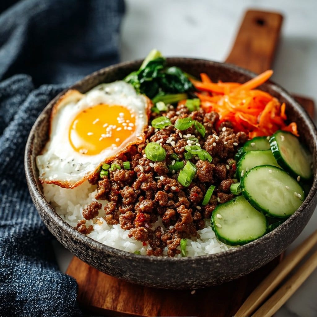 Korean Ground Beef Bowl