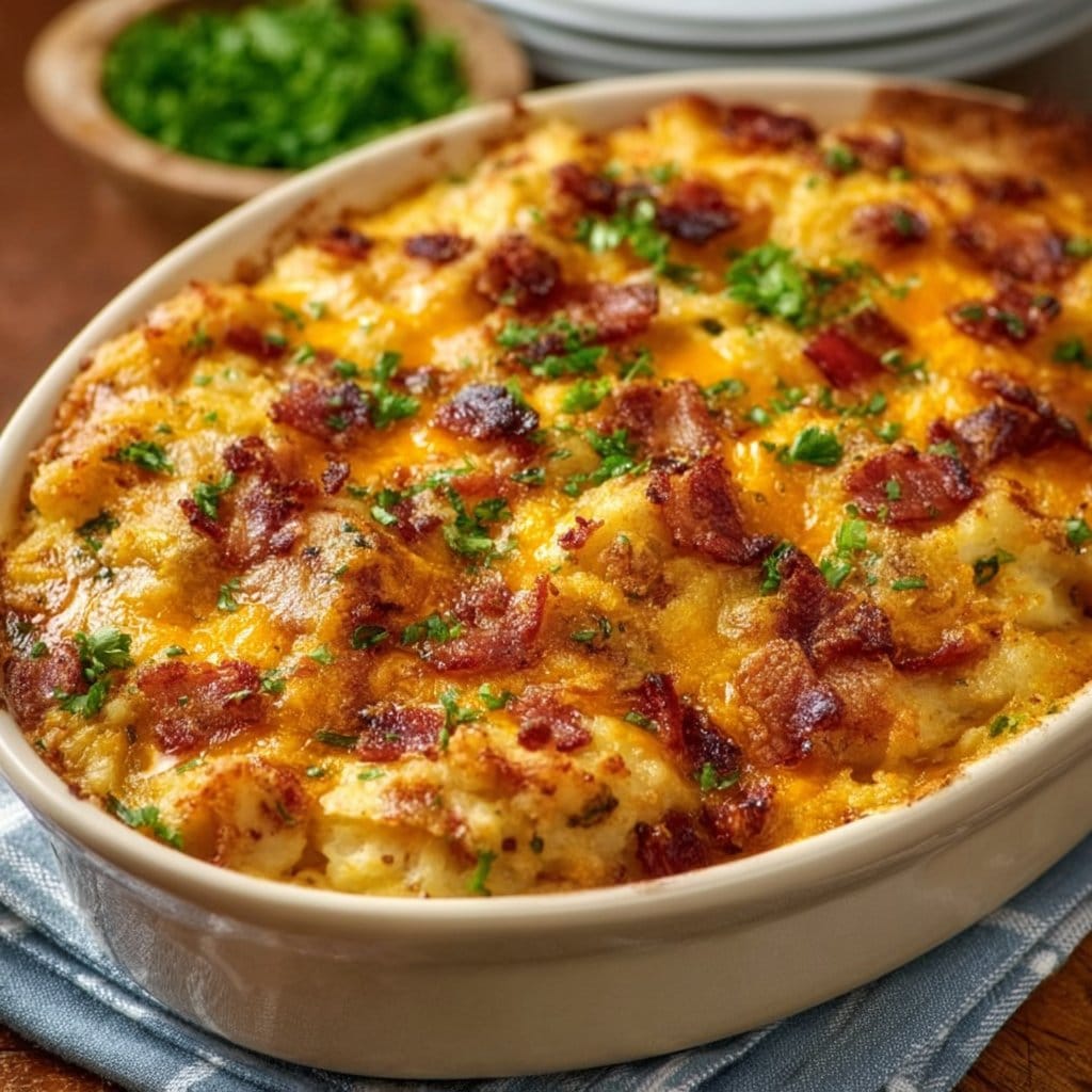 Twice Baked Potato Casserole