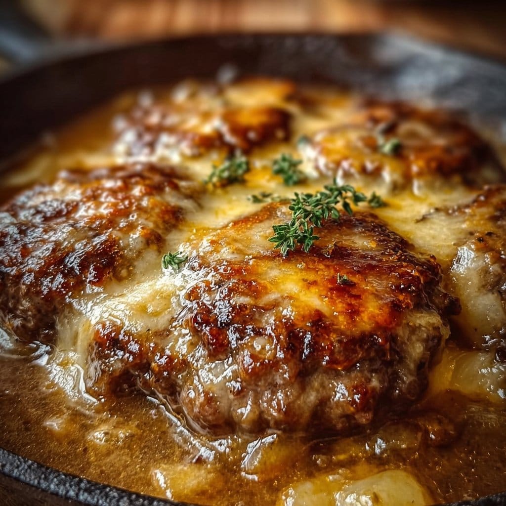 Amish Hamburger Steak Bake