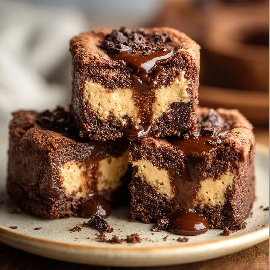 Bouchées de Cheesecake au Chocolat