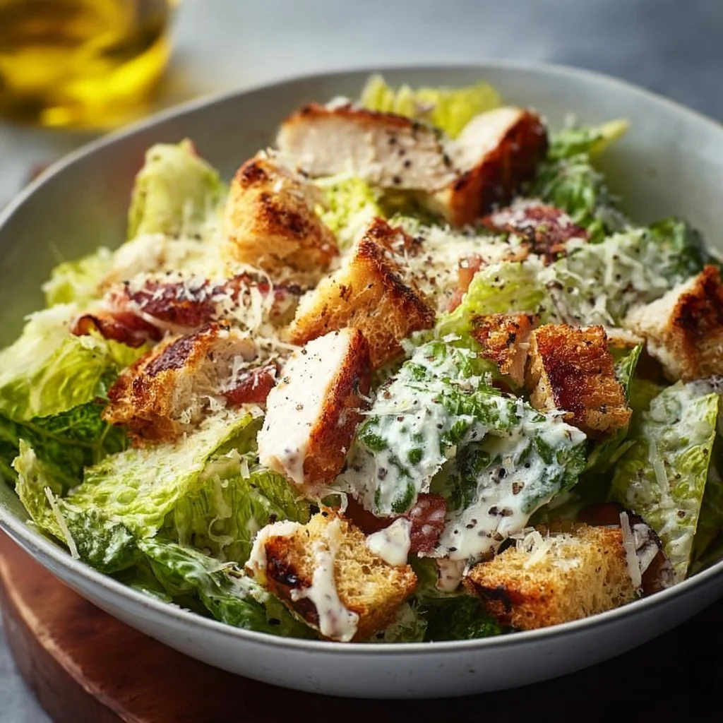 Recette de salade César