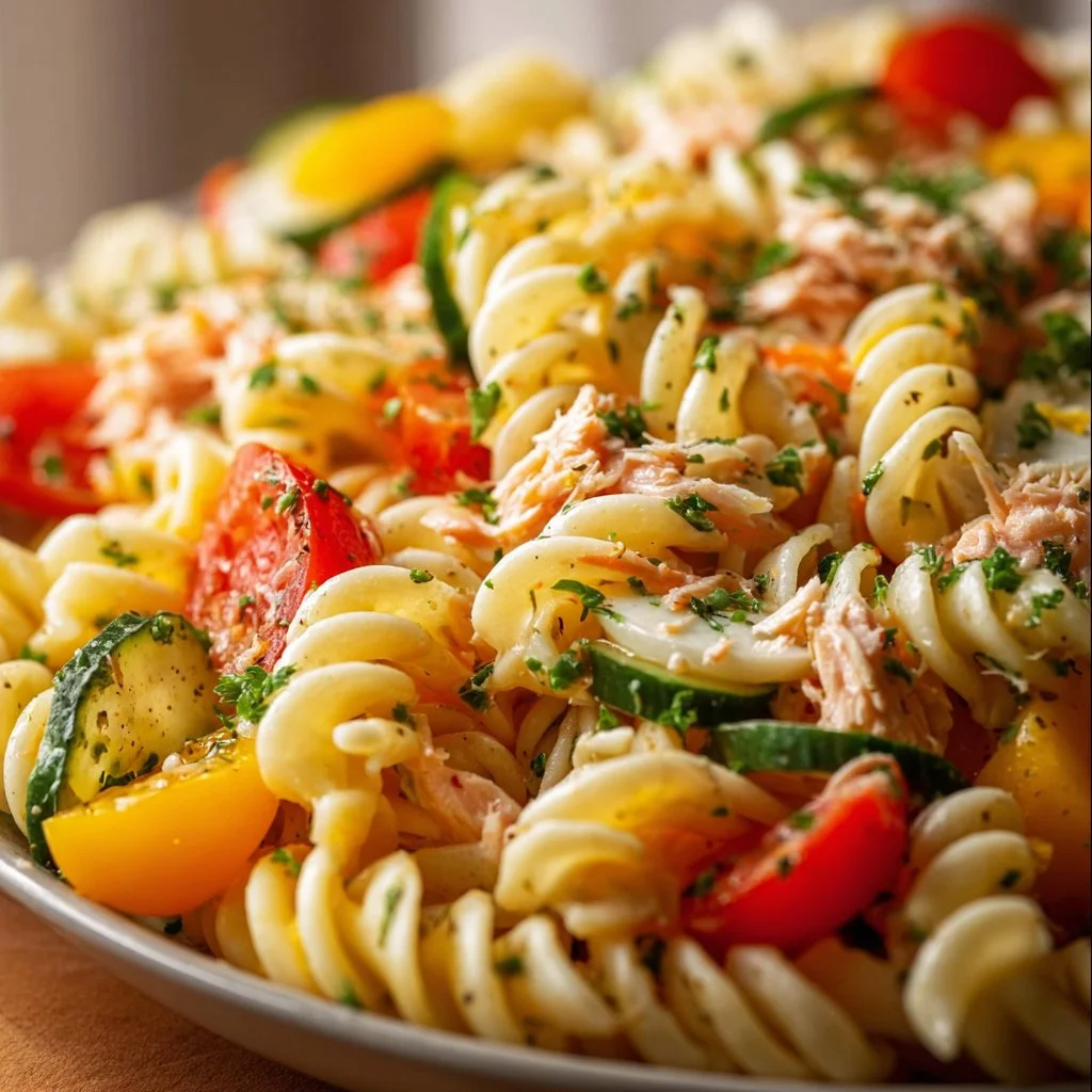 Salade de pâtes estivale