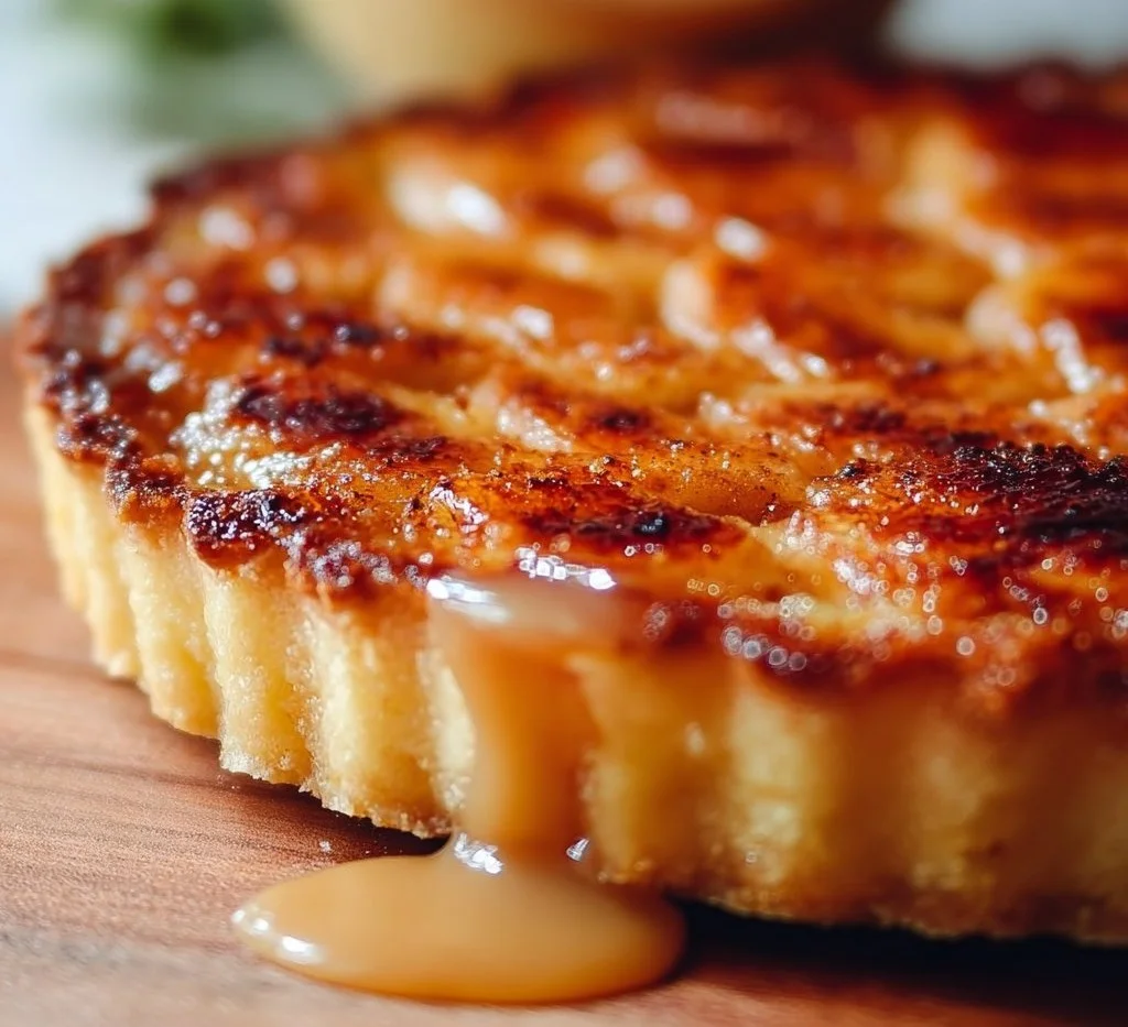 Tarte aux Pommes Façon Crème Brûlée : Un Délice à Chérir