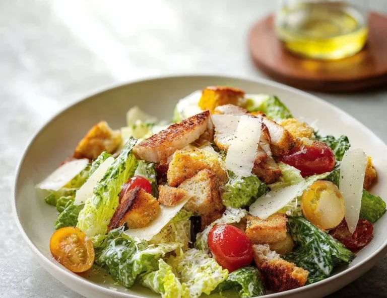 Variations de salade César avec différents ingrédients frais et savoureux
