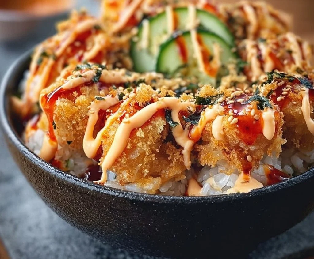 Bol de sushi Crunch Roll : la recette ultime pour 4 personnes
