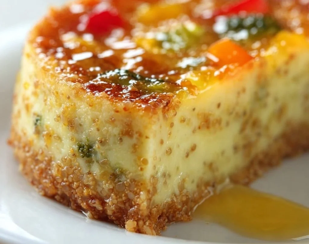 Flan l&eacute;ger aux l&eacute;gumes et au son d&rsquo;avoine
