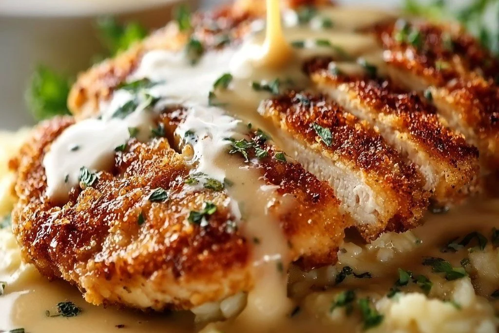 Poulet en Cr&egrave;me au Parmesan: D&eacute;lice Confortant