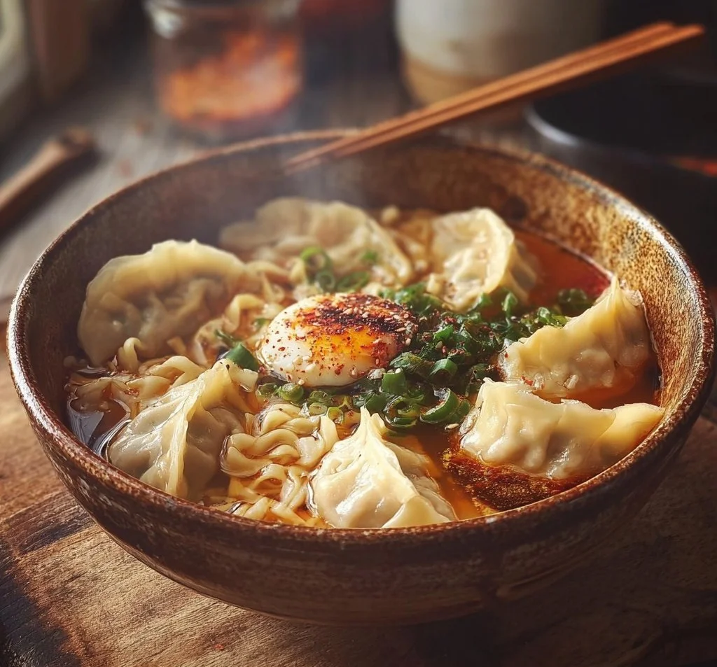 Ramen aux dumplings