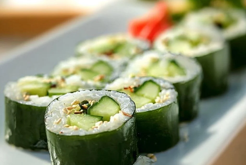Rouleaux de sushi au concombre : la recette ultime et rafra&icirc;chissante