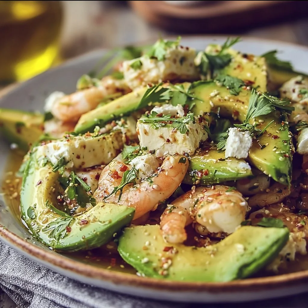 Salade d'avocat exotique