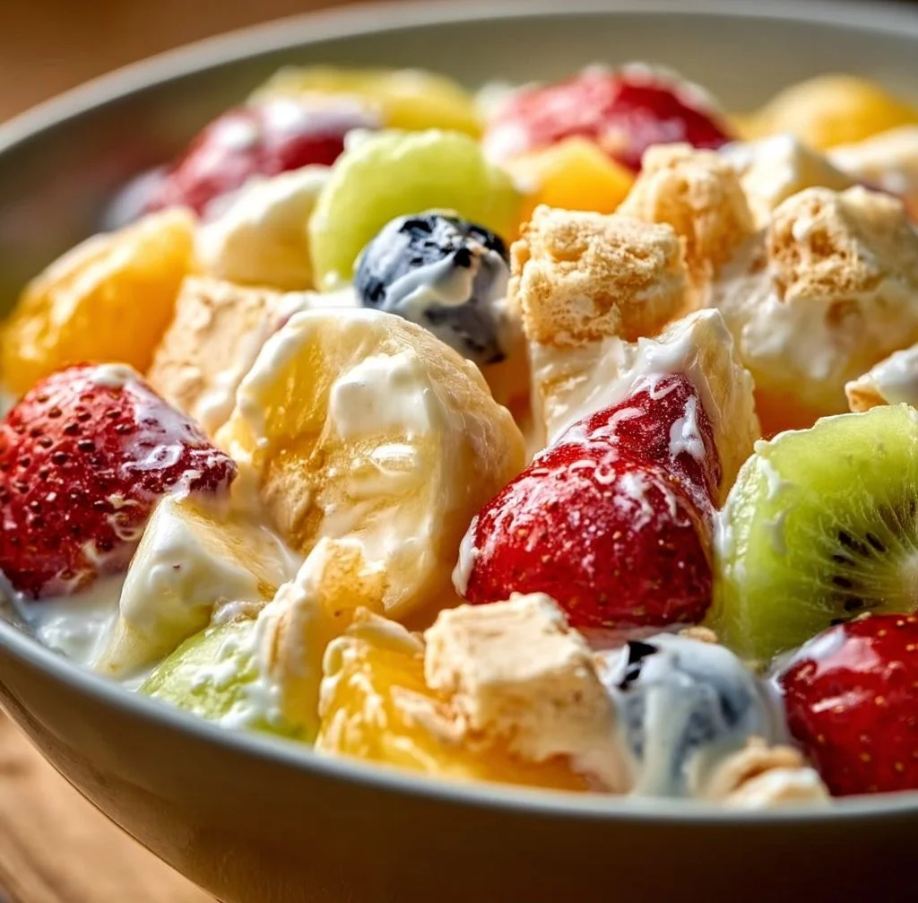 Salade de fruits veloutée et parfumée