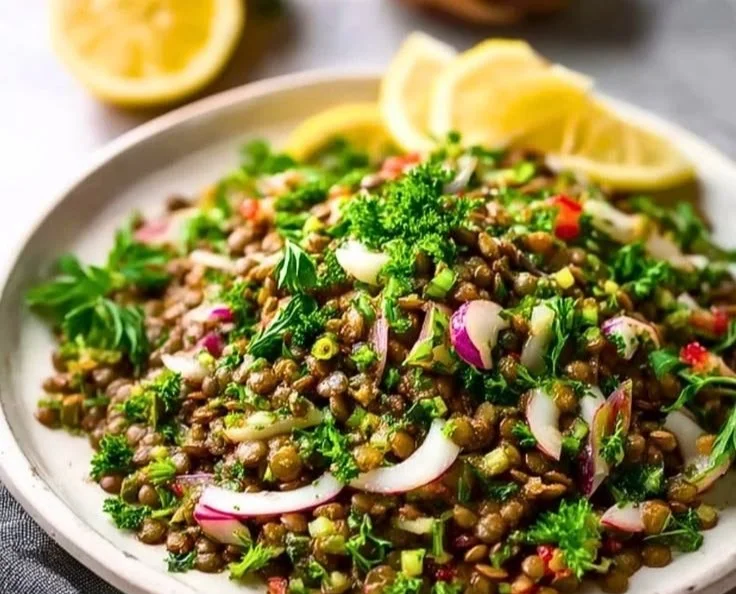 Salade de lentilles libanaise parfaite