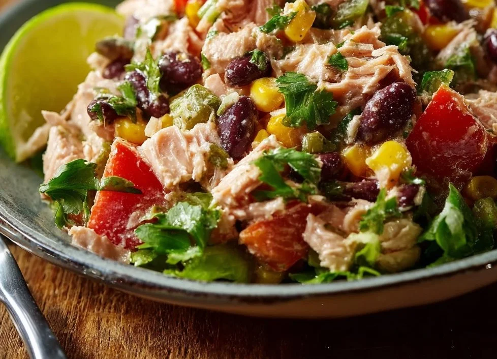 Salade de thon mexicaine l&eacute;g&egrave;re