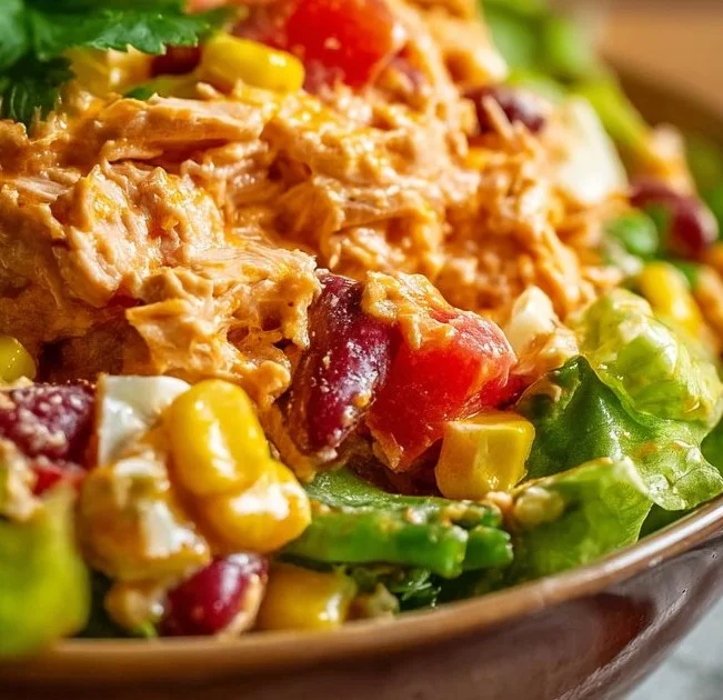 Salade de thon mexicaine l&eacute;g&egrave;re