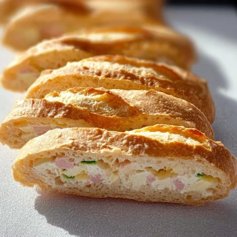 Snack baguette délicieux avec garnitures fraîches et appétissantes.