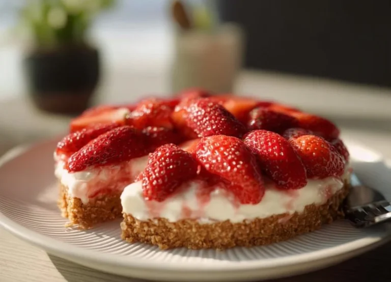 Tarte aux Fraises sans Cuisson, dessert frais et savoureux