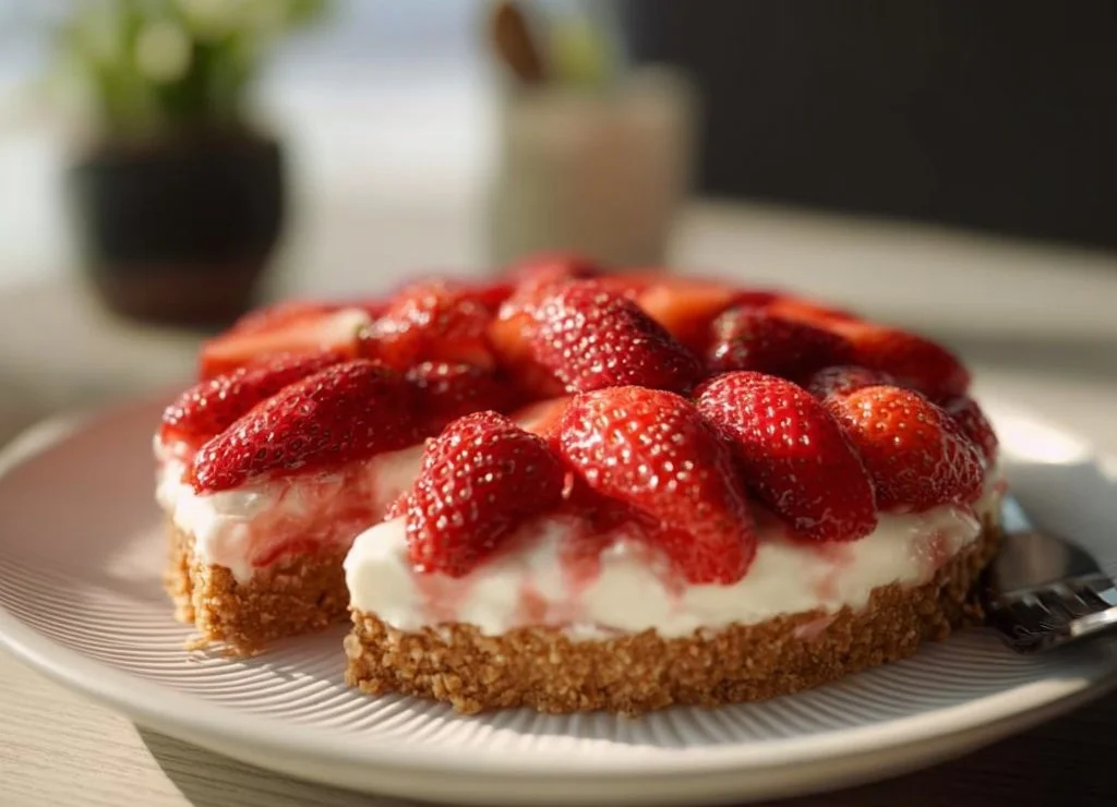 Tarte aux Fraises sans Cuisson, dessert frais et savoureux