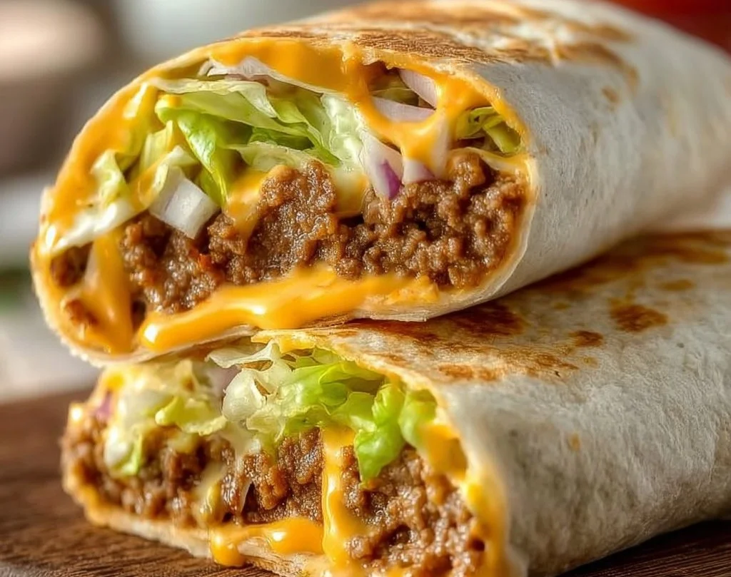 Wraps maison inspir&eacute;s du Big Mac