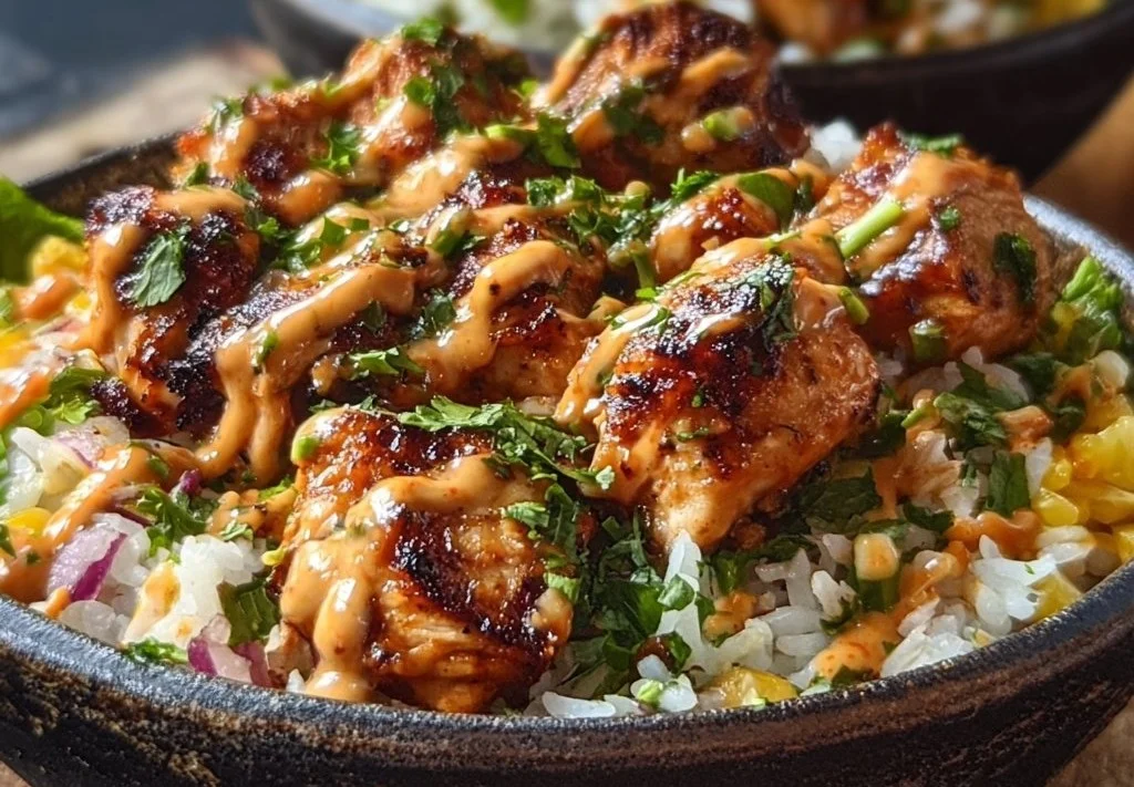 Bols de poulet à la saveur du Sud-Ouest