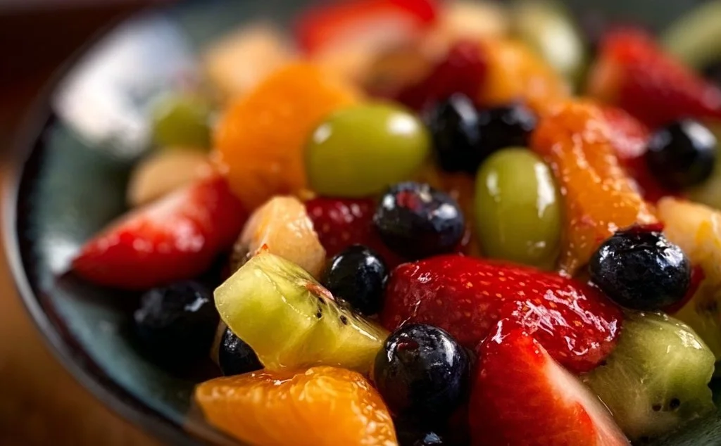 Le secret sucré d'une salade de fruits