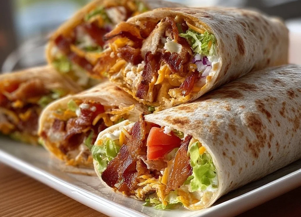 Rouleaux croustillants au bacon et fromage ranch, savoureux et croustillants.