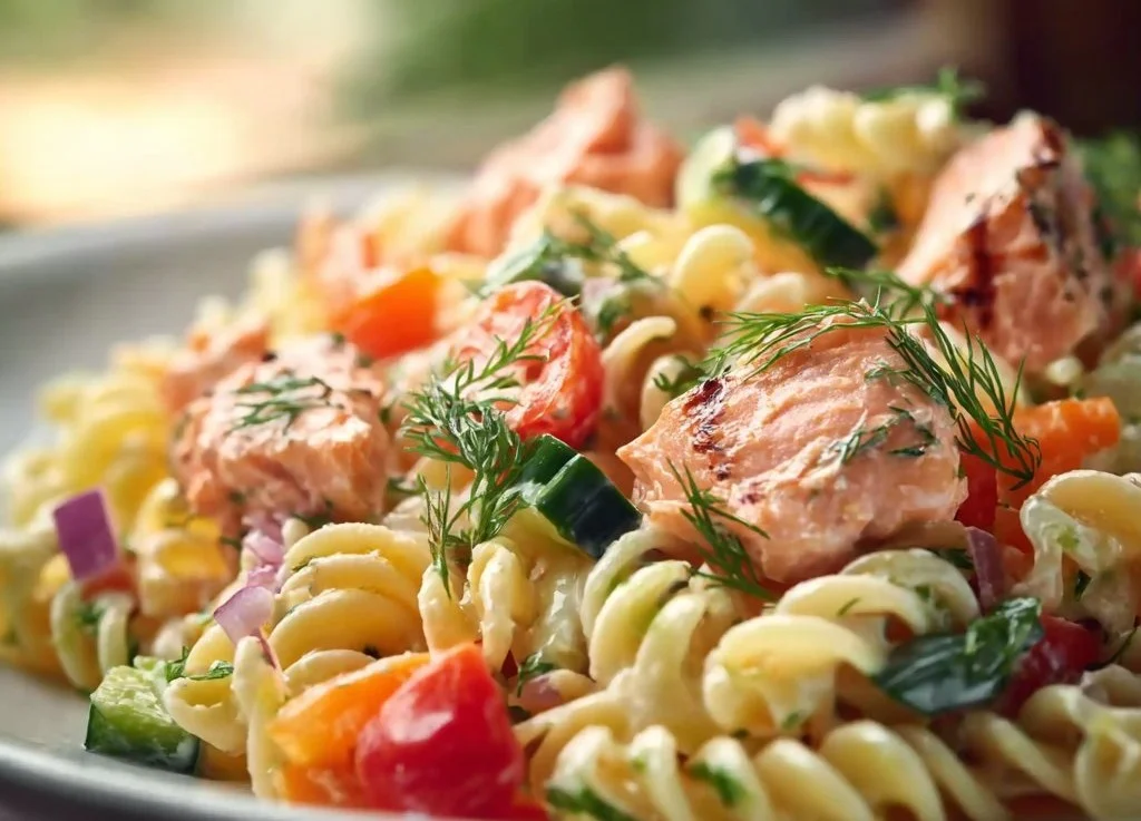 Salade de Pâtes au Saumon: Fraîche et Facile pour l'Été