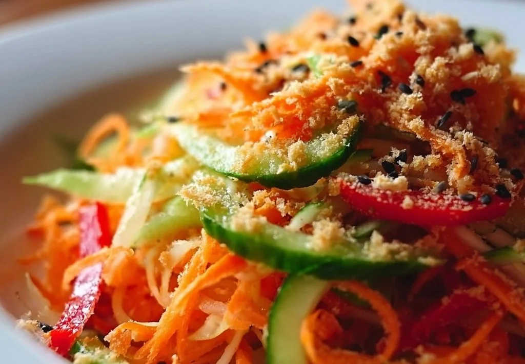 Salade thaïe au gingembre et citron vert
